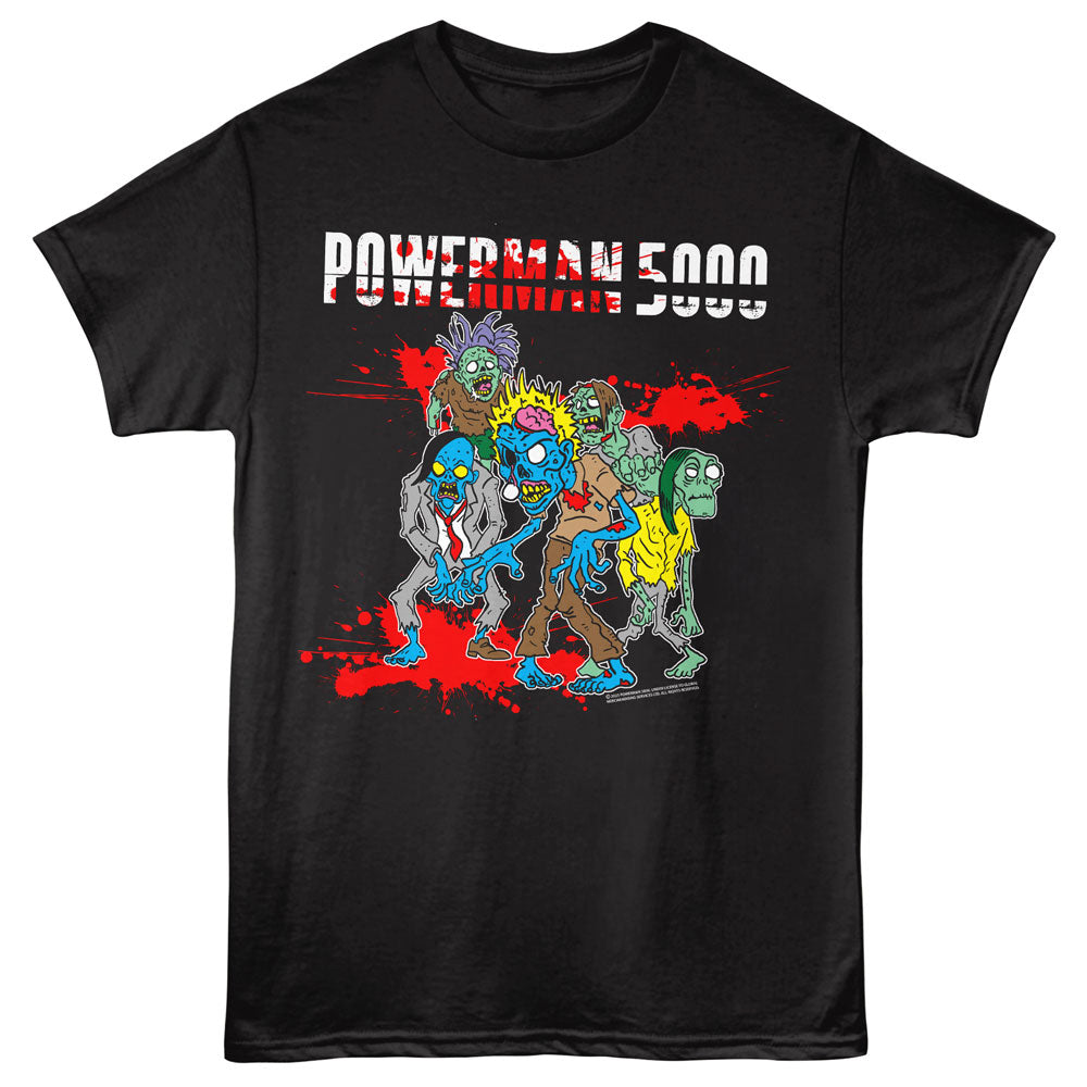 POWERMAN 5000 Eye-Catching T-Shirt, ZOMBIES