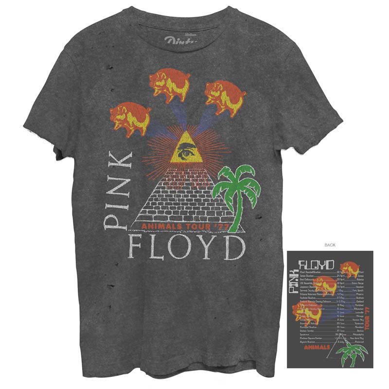 Ultra Vintage PINK FLOYD T-Shirt, Animals Tour US 77