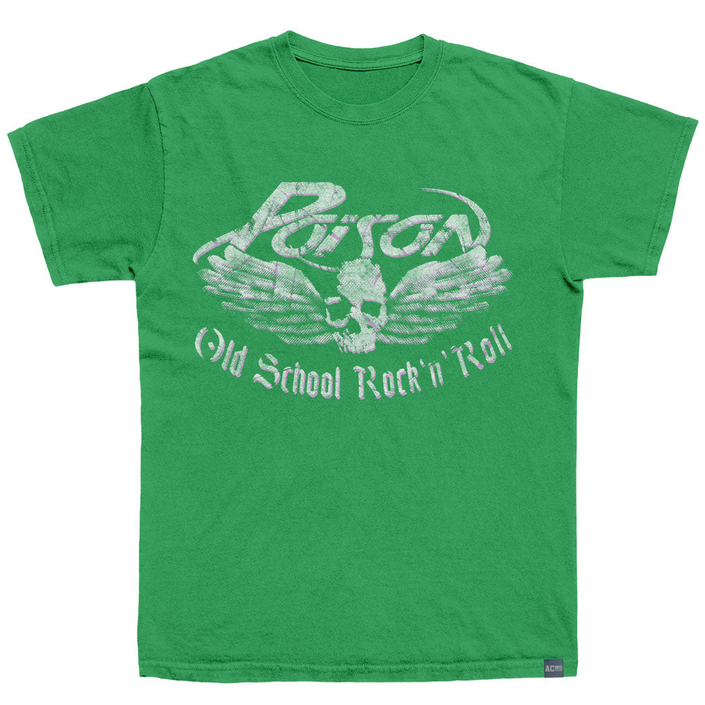 POISON Made in USA T-Shirt, OLD SCHOOL ROCK