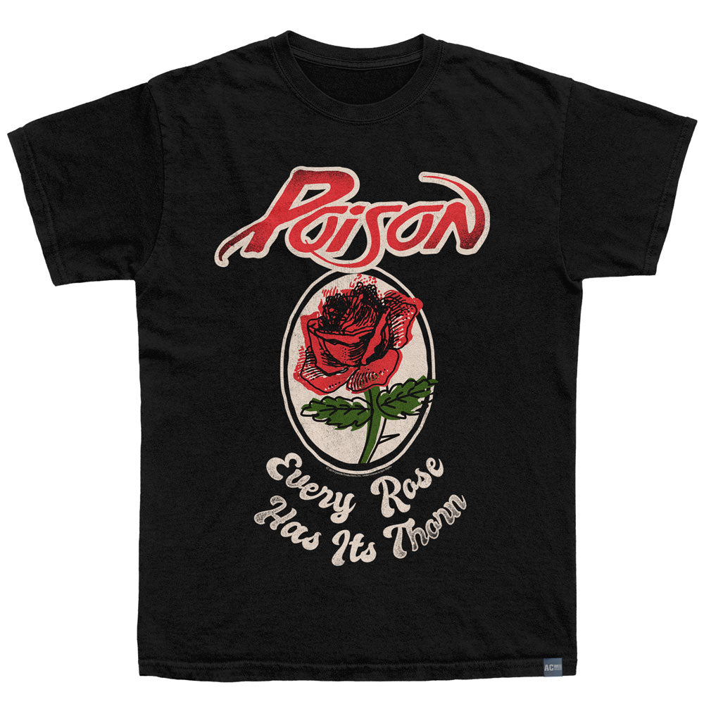 POISON Made in USA T-Shirt, EVERY ROSE
