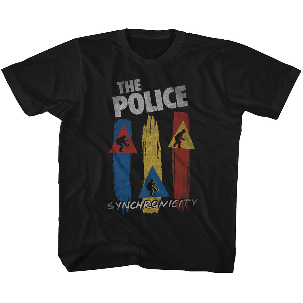 THE POLICE Eye-Catching T-Shirt, SYNCHRO