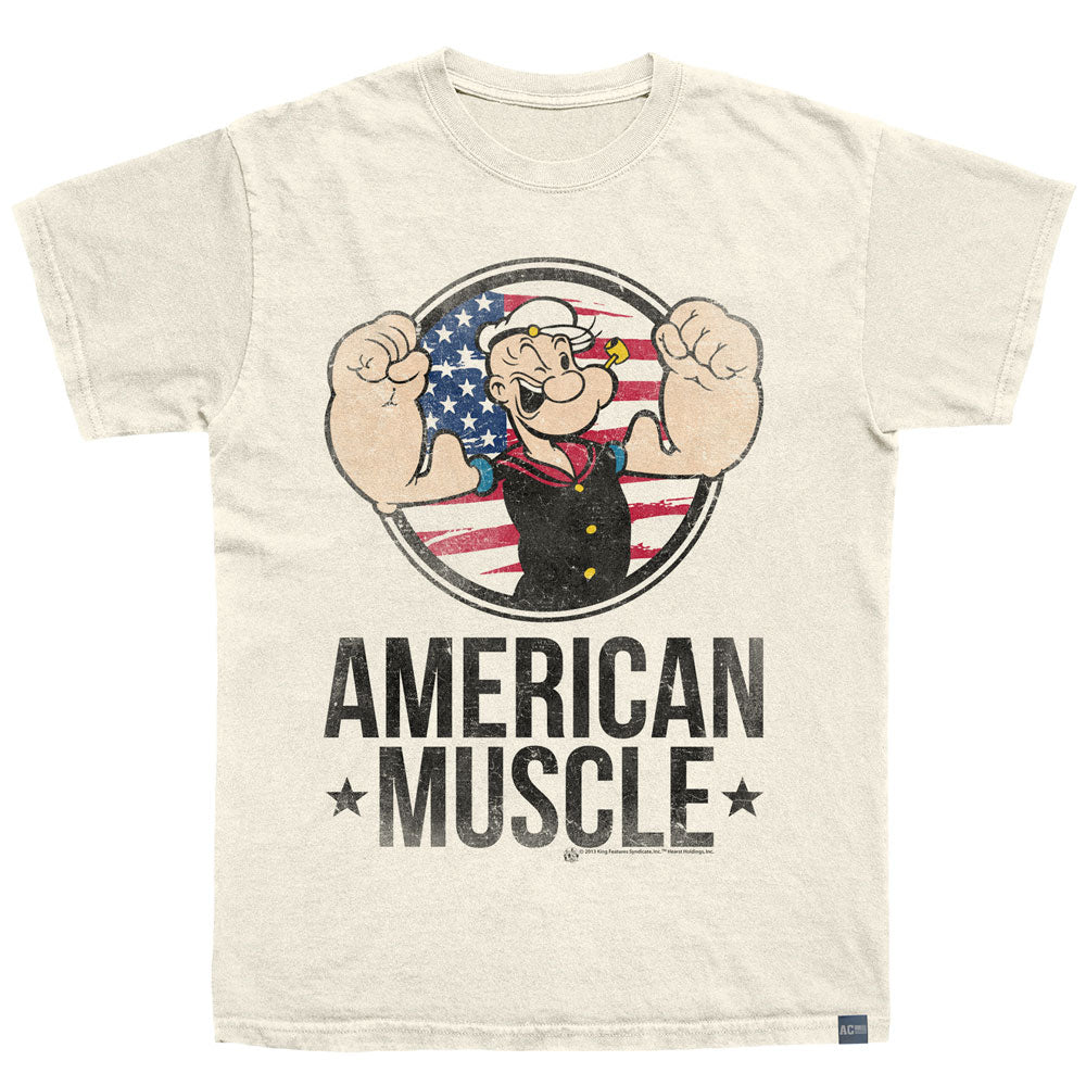 POPEYE Made in USA T-Shirt, MUSCLE