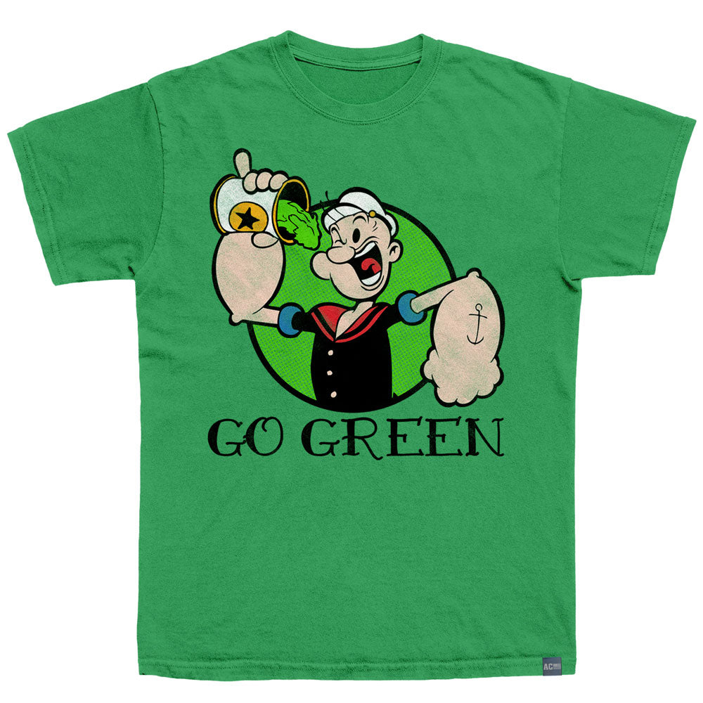 POPEYE Made in USA T-Shirt, GO GREEN