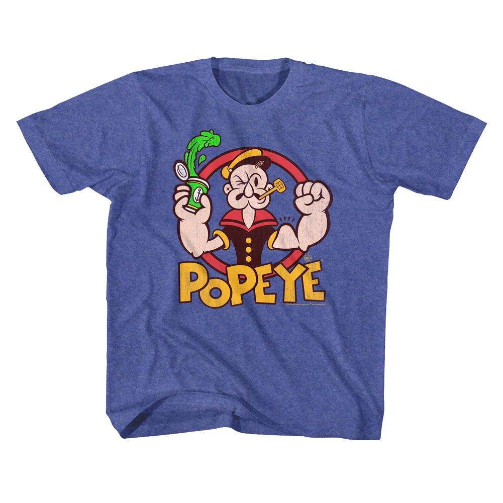 POPEYE Kids T-Shirt, SPINACH