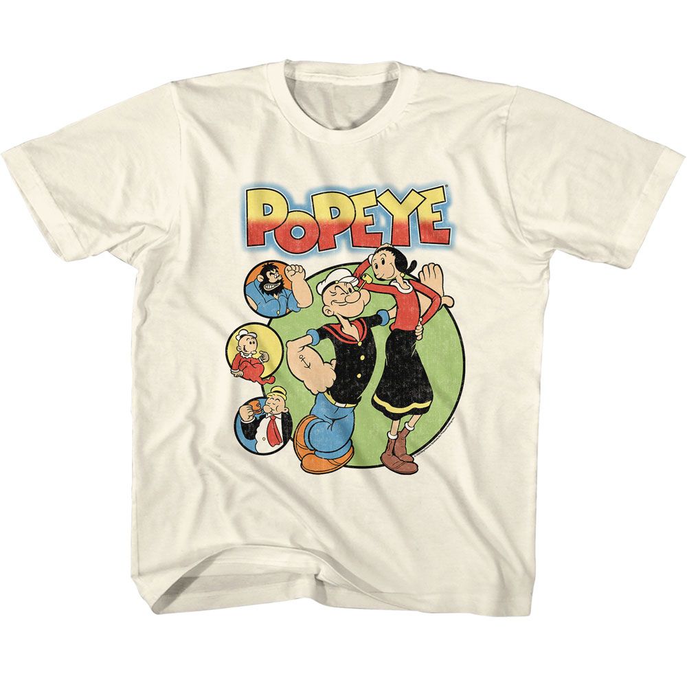 POPEYE Kids T-Shirt, POPEYE CIRCLES