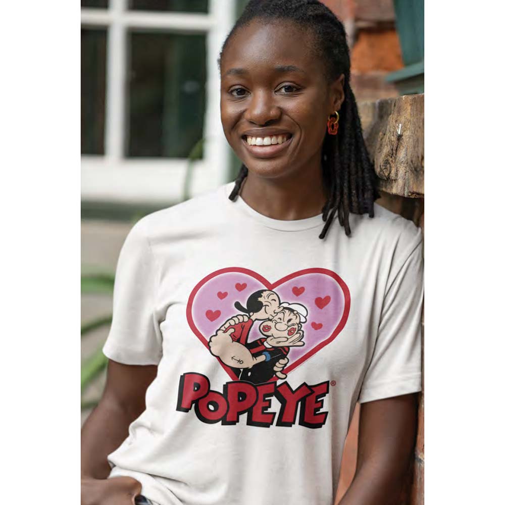 POPEYE Eye-Catching T-Shirt, P O VALENTINE