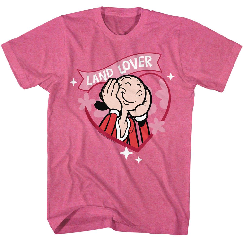 POPEYE Eye-Catching T-Shirt, LAND LOVER