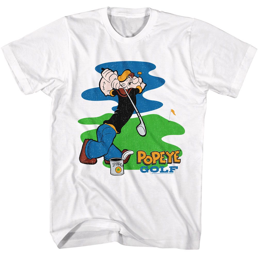 POPEYE Eye-Catching T-Shirt, POP GOLF