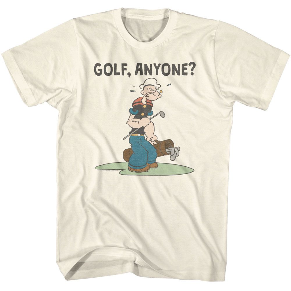 POPEYE Eye-Catching T-Shirt, GOLF ANYONE