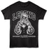 Black t-shirt with Popeye graphic and &