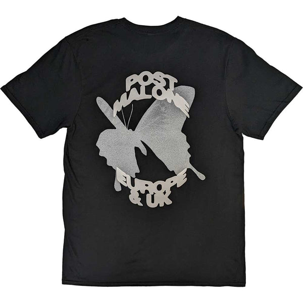 POST MALONE Attractive T-Shirt, Butterfly Logo 2023 Tour