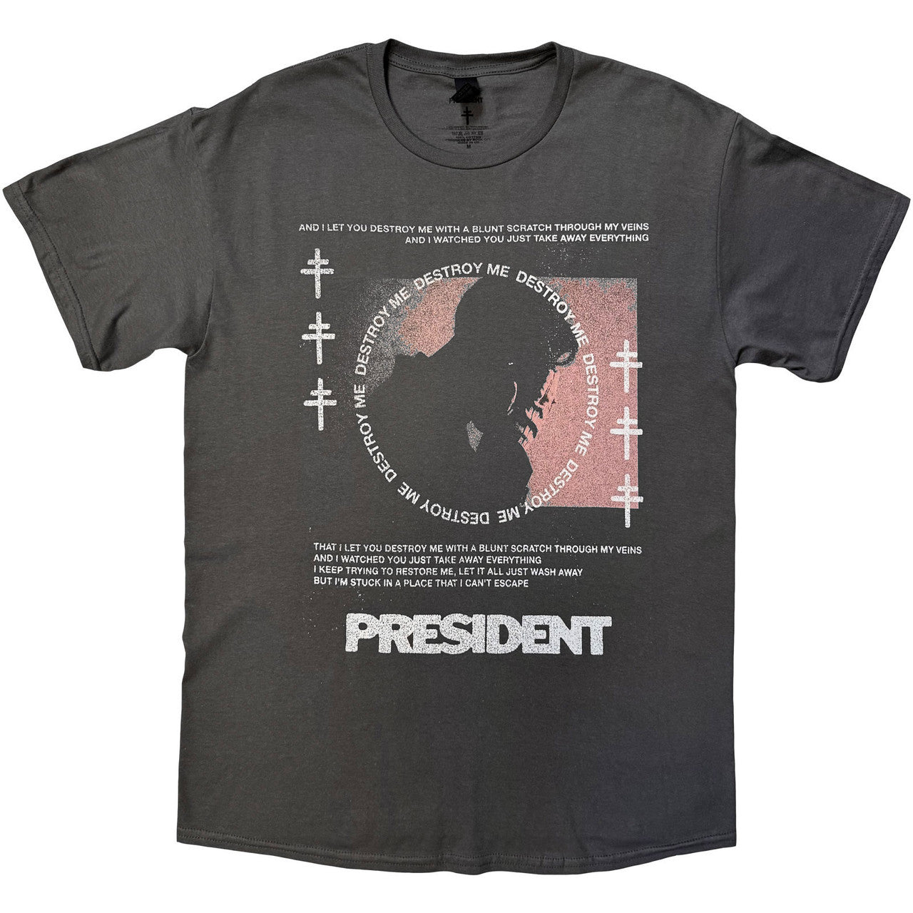 PRESIDENT Attractive T-Shirt, Destroy Me