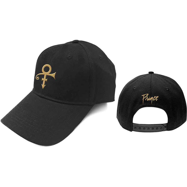 PRINCE Baseball Cap, Gold Symbol