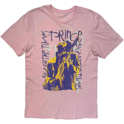 PRINCE Attractive T-Shirt, Sign Of The Times Guitar