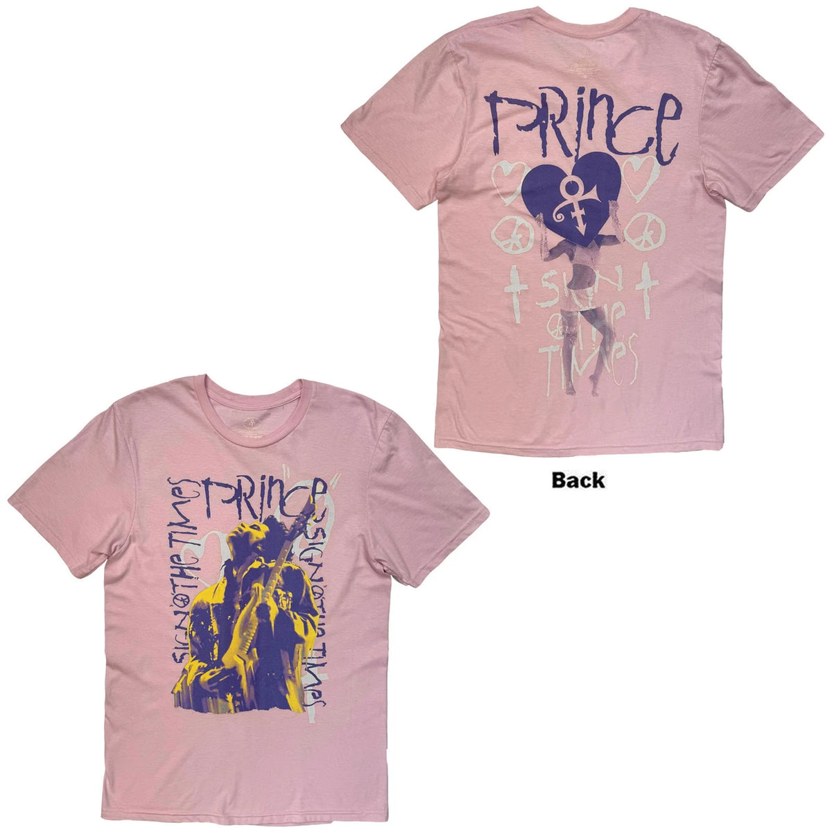 PRINCE Attractive T-Shirt, Sign Of The Times Guitar