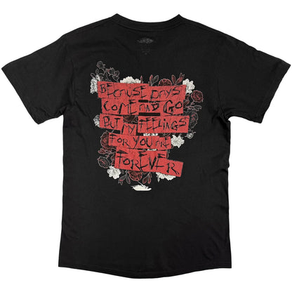 PAPA ROACH Attractive T-Shirt, Heart Flower