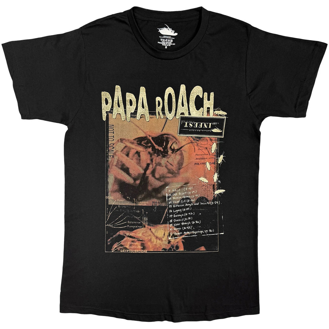 PAPA ROACH Attractive T-Shirt, Scraps