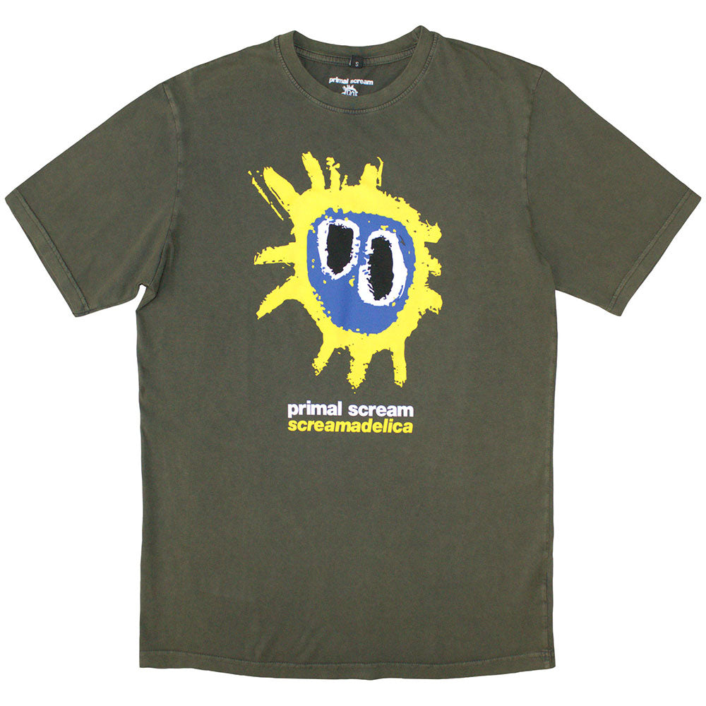 PRIMAL SCREAM Stone Wash T-Shirt, Screamadelica