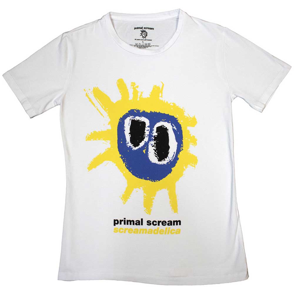 PRIMAL SCREAM Attractive Ladies T-Shirt, Screamadelica