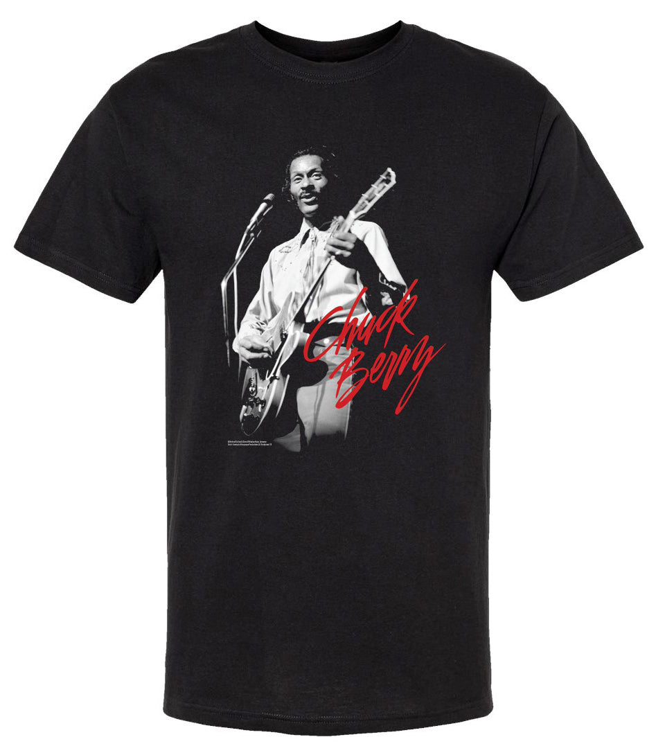CHUCK BERRY T-Shirt, Live