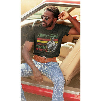 PETER TOSH Eye-Catching T-Shirt, Legacy Reggae Activism