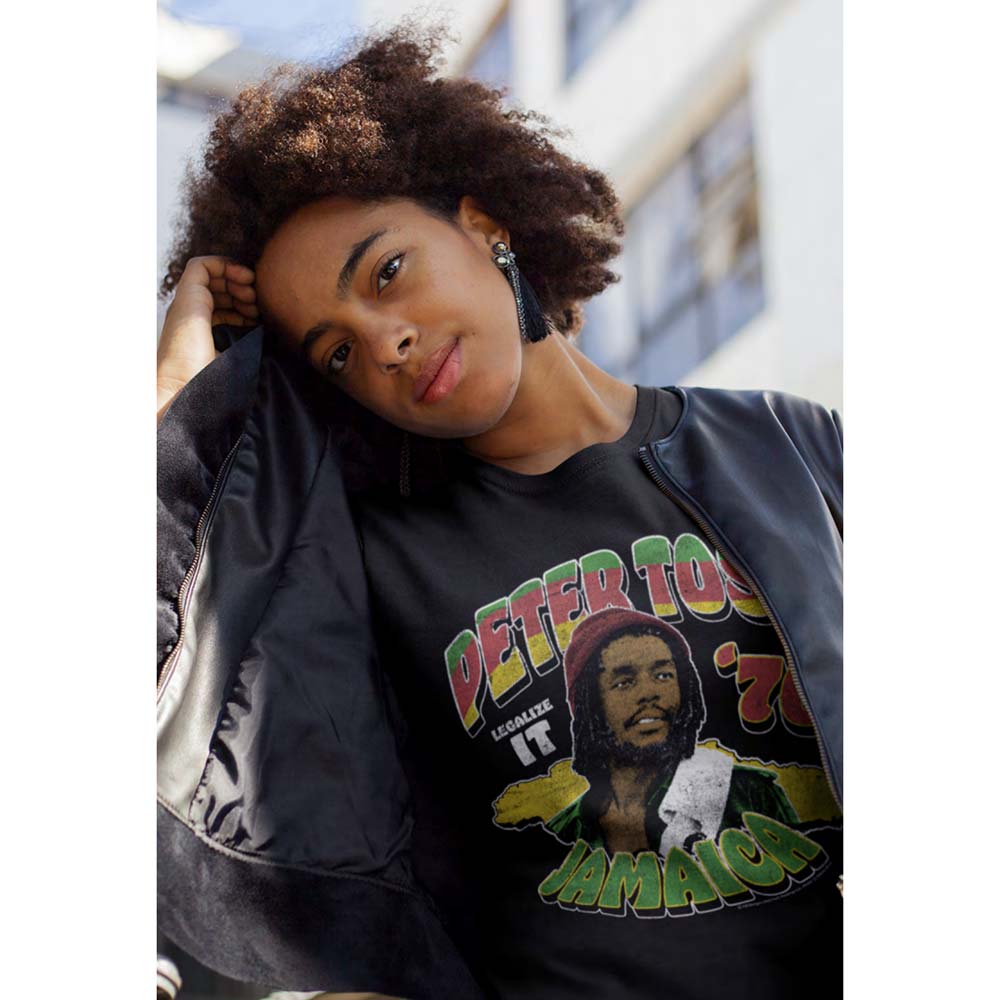 PETER TOSH Eye-Catching T-Shirt, Legalize It 76