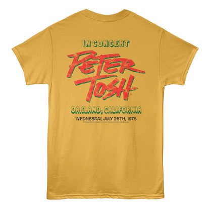 PETER TOSH Eye-Catching T-Shirt, OAKLAND 78