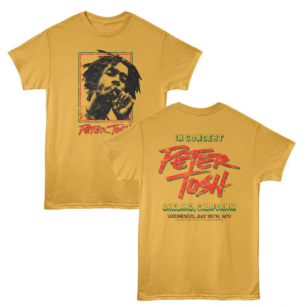 PETER TOSH Eye-Catching T-Shirt, OAKLAND 78
