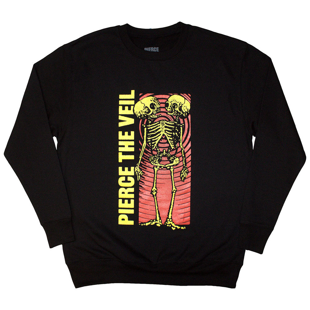 PIERCE THE VEIL SWEATSHIRT, Wavy Skeleton