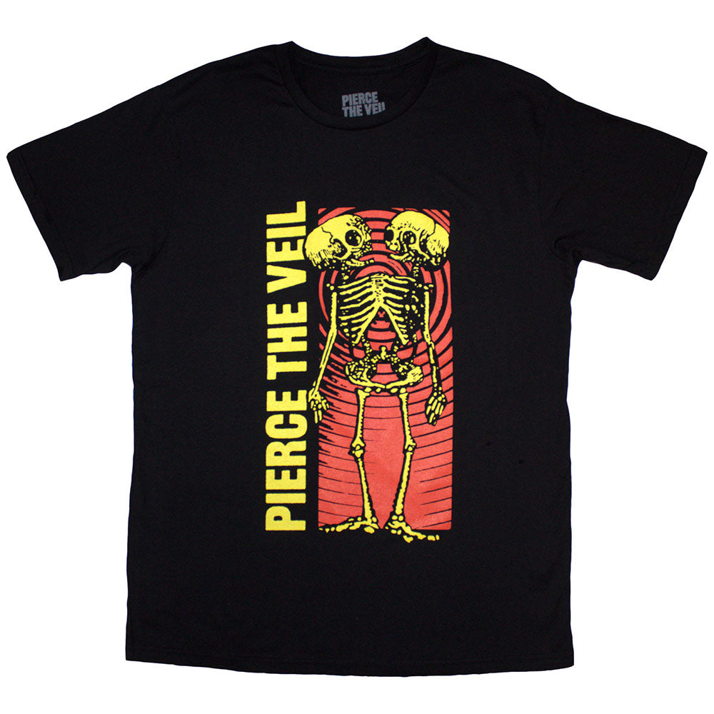 PIERCE THE VEIL Attractive T-Shirt, Wavy Skeleton
