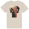 MARVEL COMICS Attractive T-shirt, Punisher Skull Outline Character
