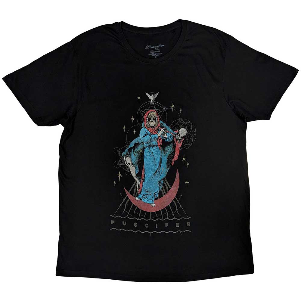 PUSCIFER Attractive T-Shirt, Crescent Billy