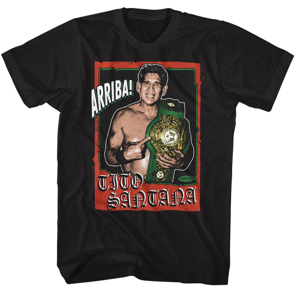 POWERTOWN WRESTLING T-Shirt, Tito Santana