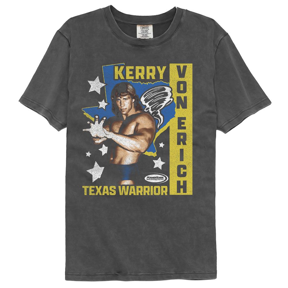 POWERTOWN Garment Dye T-Shirt, Kerry Von Erich