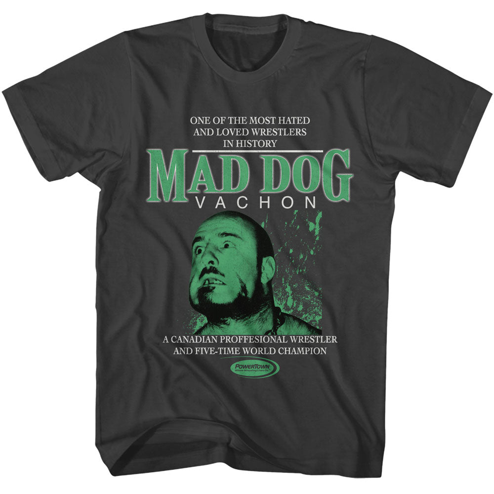 POWERTOWN WRESTLING T-Shirt, Mad Dog Vachon