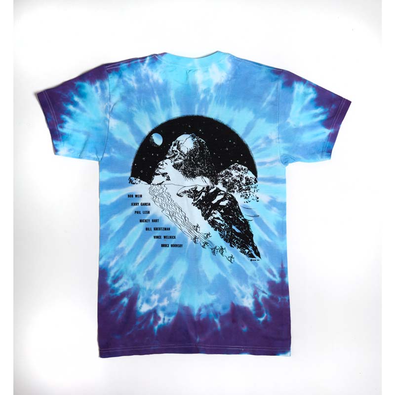 GRATEFUL DEAD Tie Dye T-Shirt, Powderman