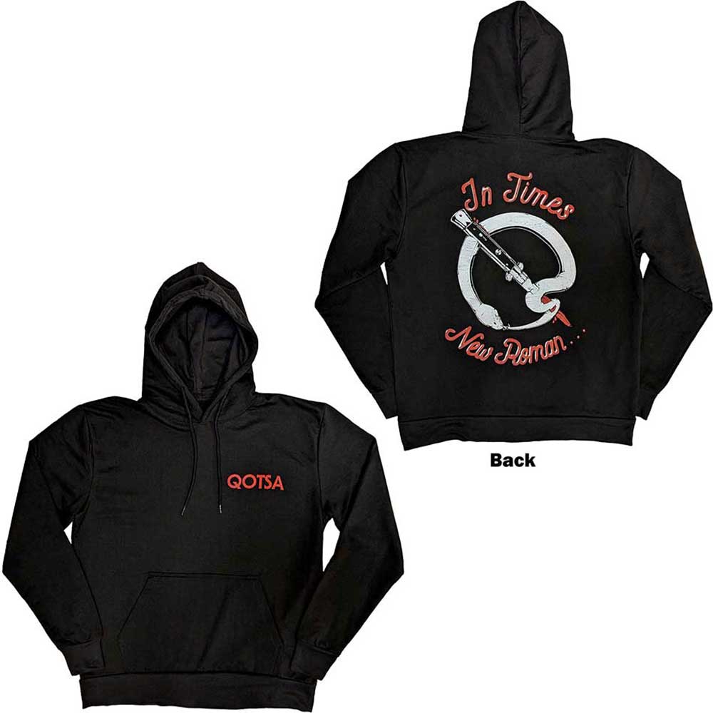 QUEENS OF THE STONE AGE Attractive Hoodie, Snake Logo