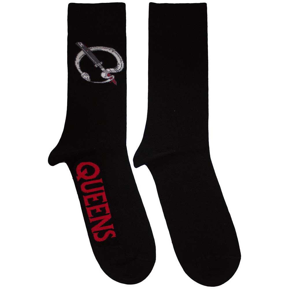 QUEENS OF THE STONE AGE Unisex Ankle Socks, Q Emblem