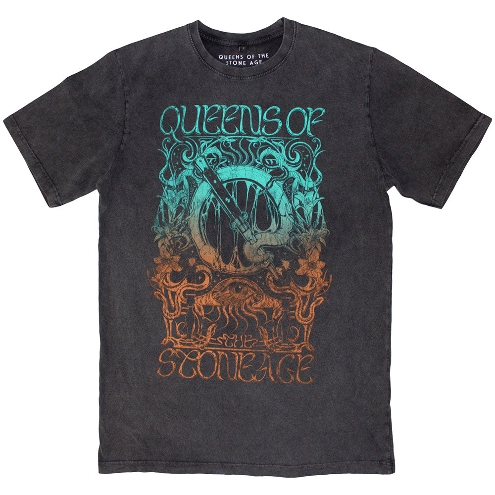 QUEENS OF THE STONE AGE Stone Wash T-Shirt, Montage