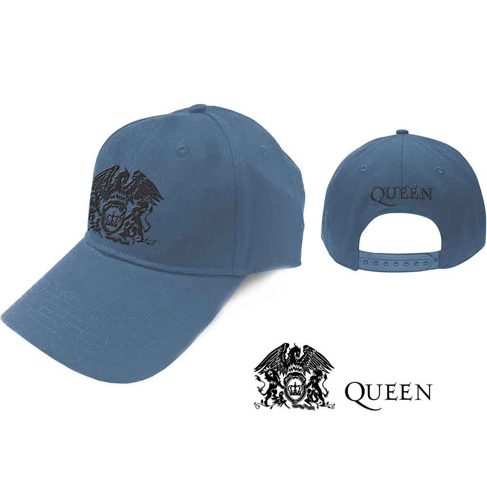 QUEEN Baseball Cap, Black Classic Crest