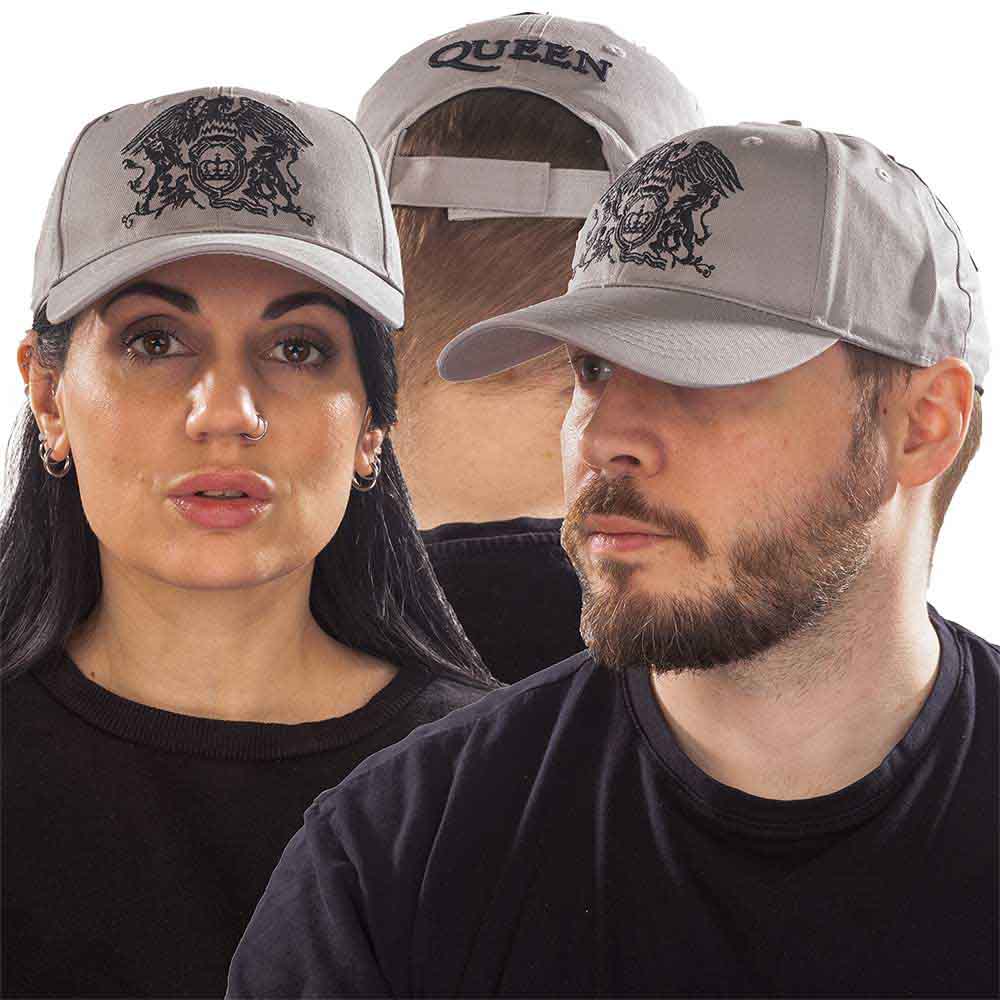 QUEEN Baseball Cap, Black Classic Crest