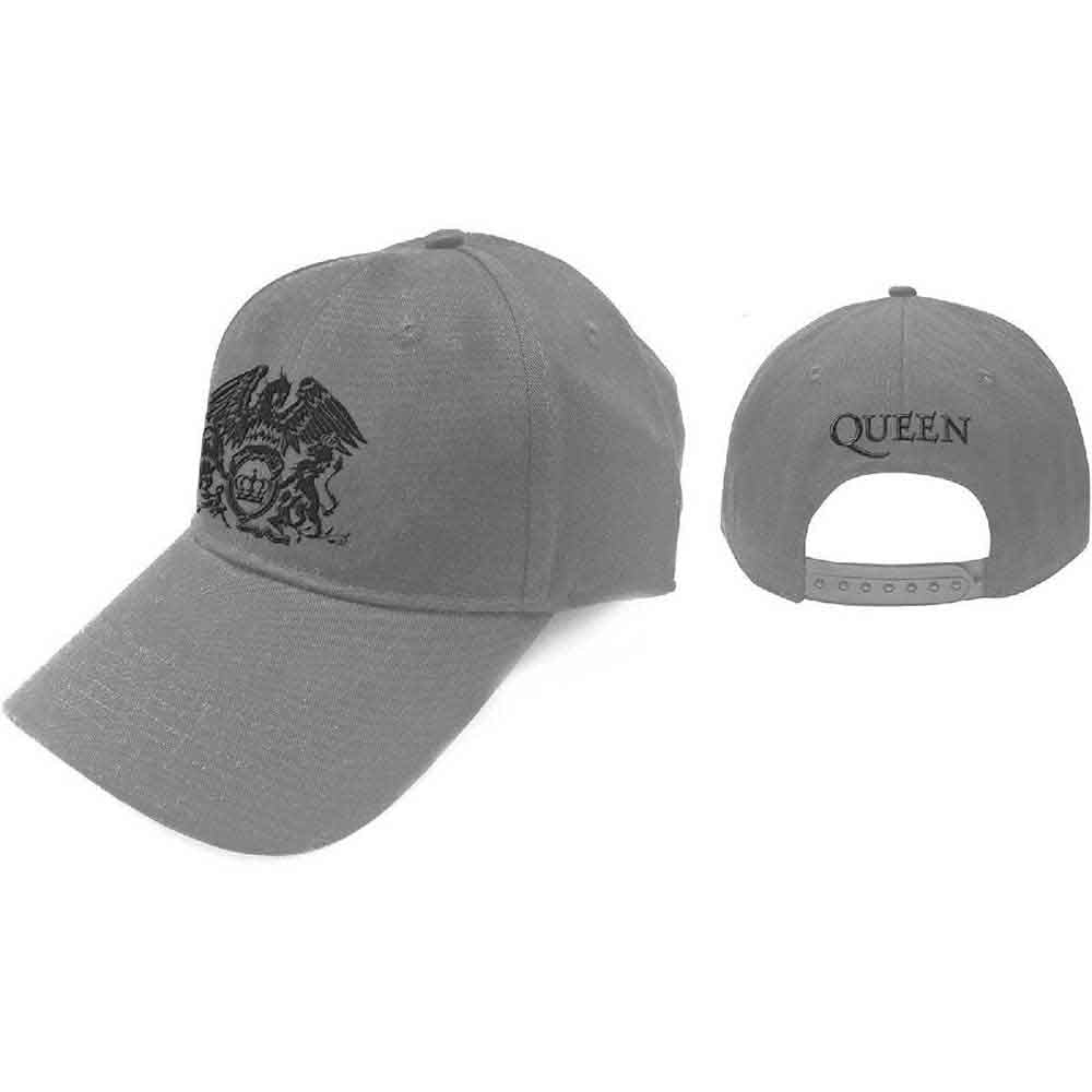 QUEEN Baseball Cap, Black Classic Crest