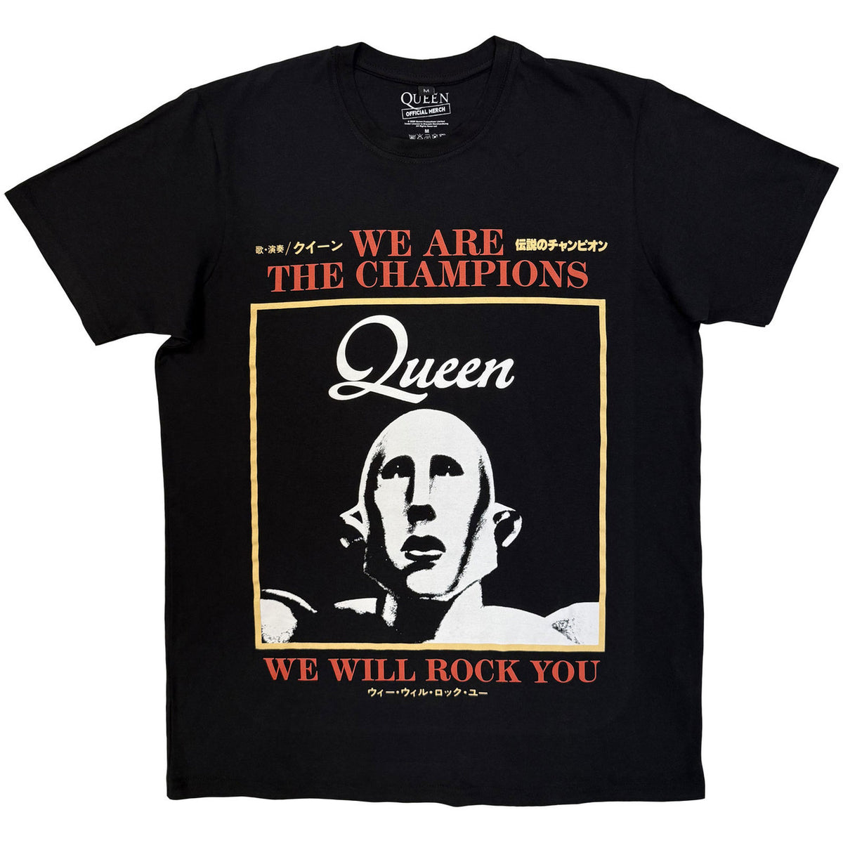 QUEEN Carbon T-Shirt, We Are The Champions
