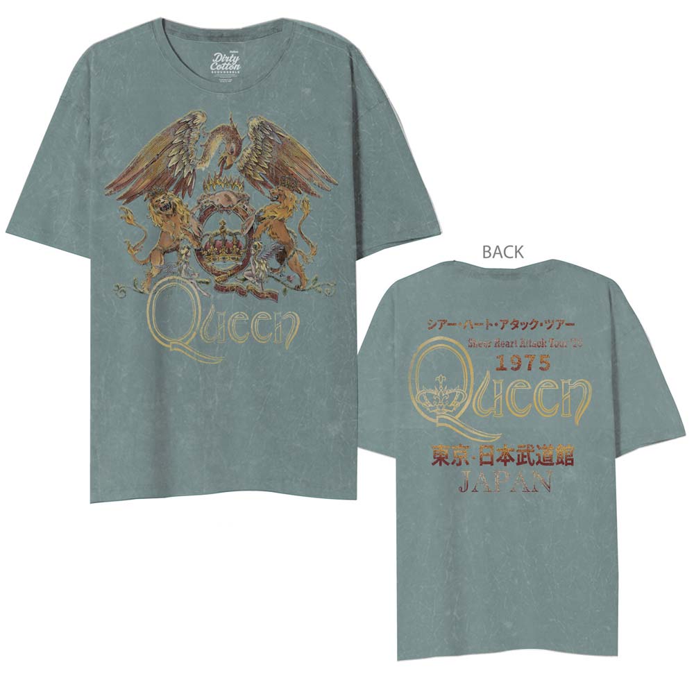 QUEEN Mineral Wash T-Shirt, Japanese