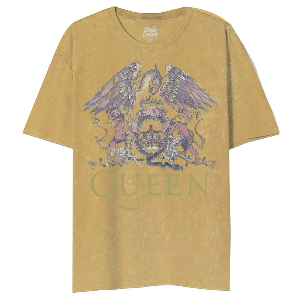 QUEEN Mineral Wash T-Shirt, Vintage