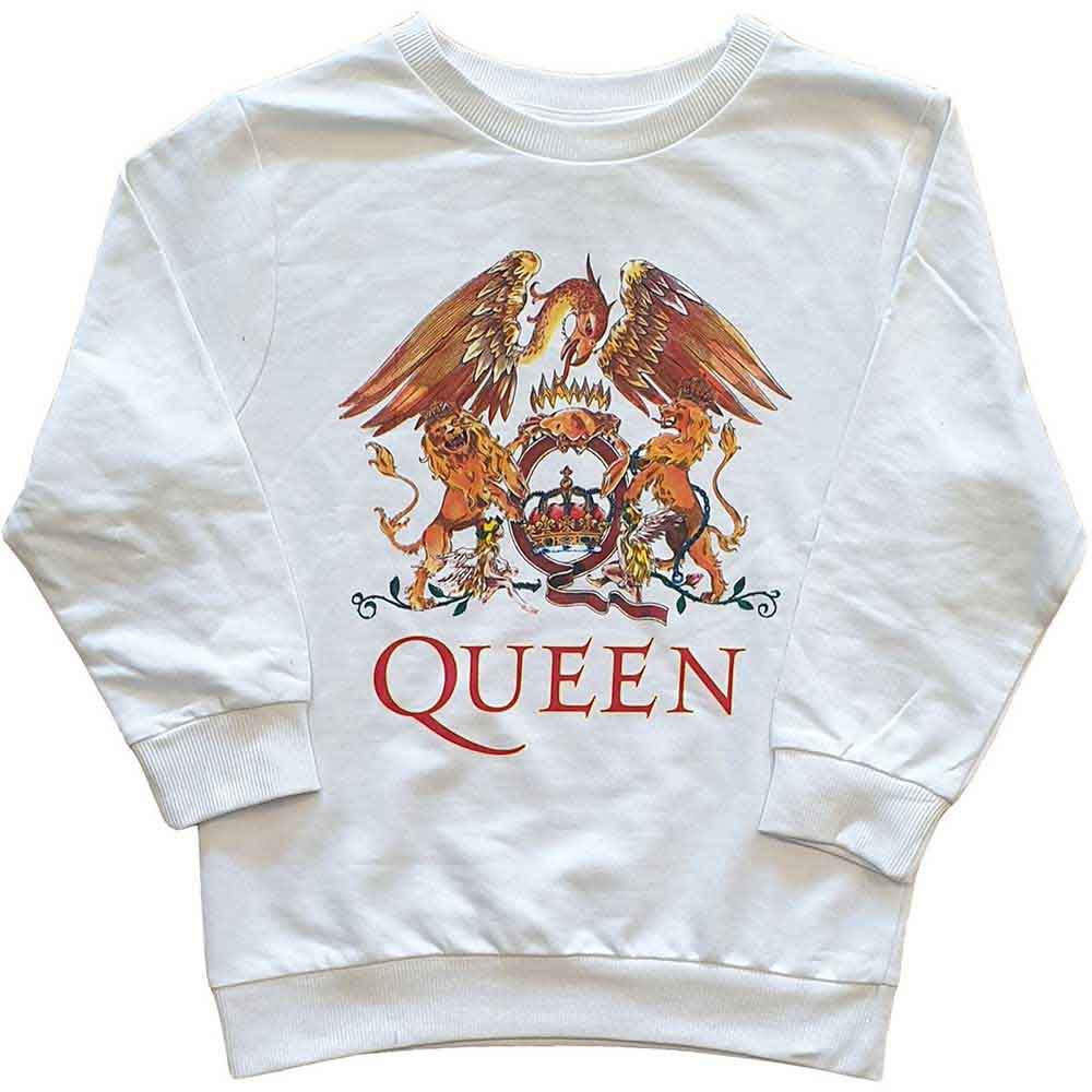 QUEEN Attractive Kids Sweatshirt, Classic Crest