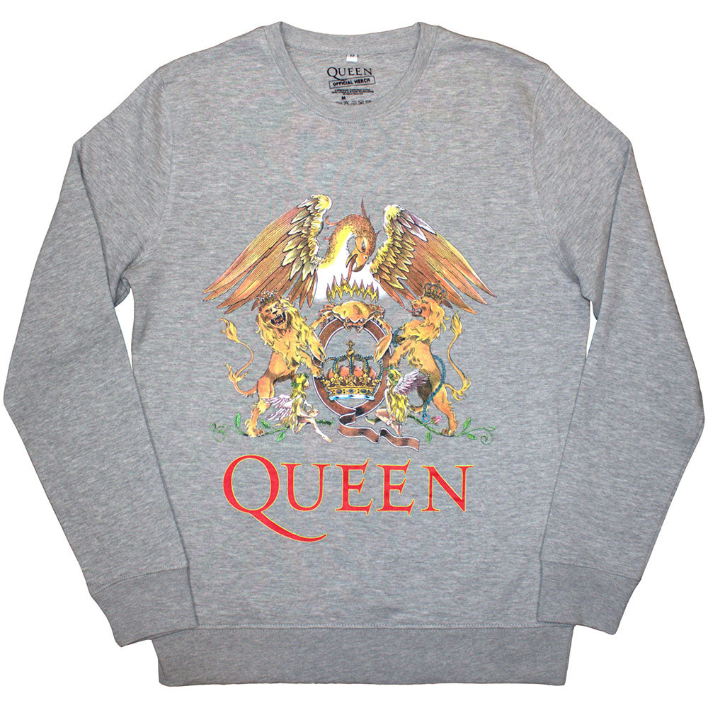 QUEEN Attractive Sweatshirt, Classic Crest