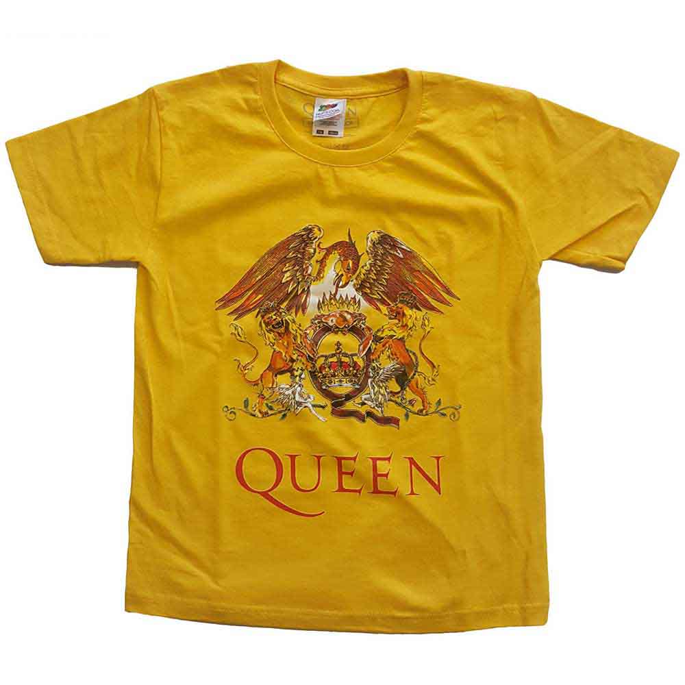 QUEEN Attractive Kids T-shirt, Classic Crest