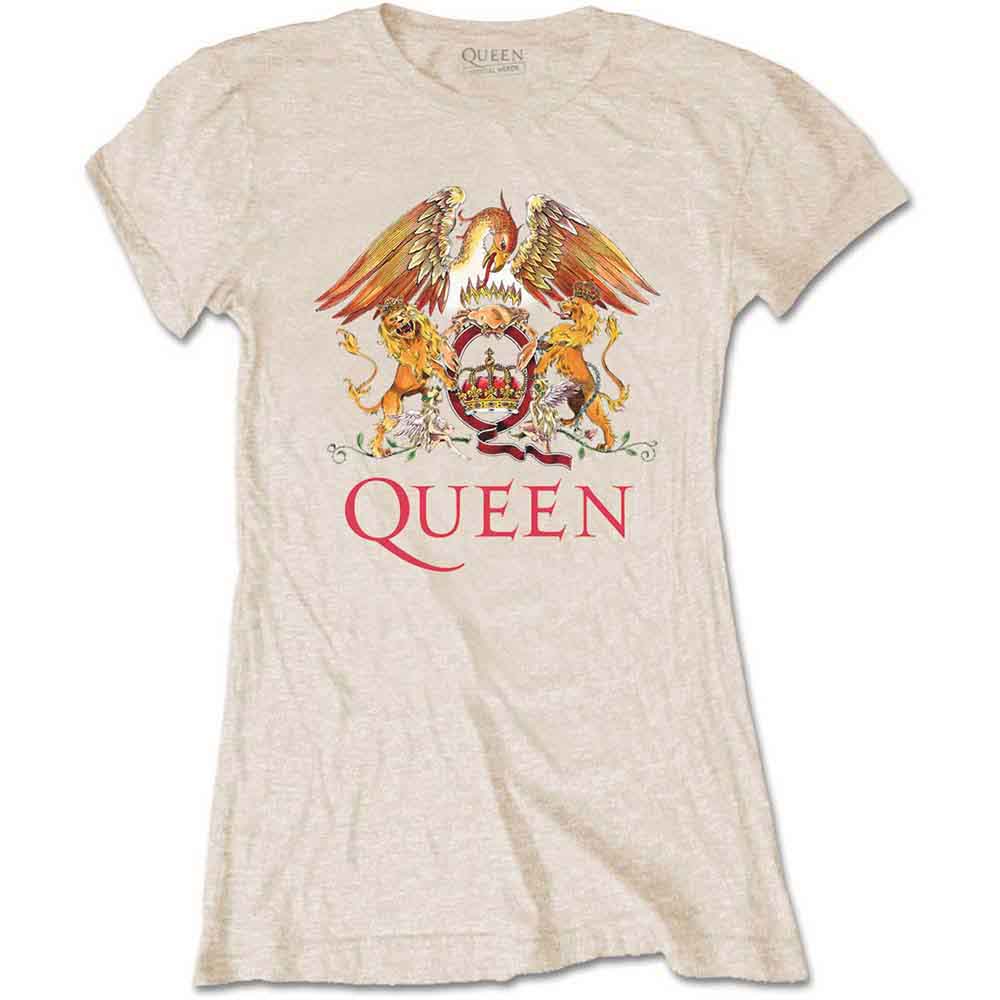 QUEEN Attractive T-Shirt, Classic Crest