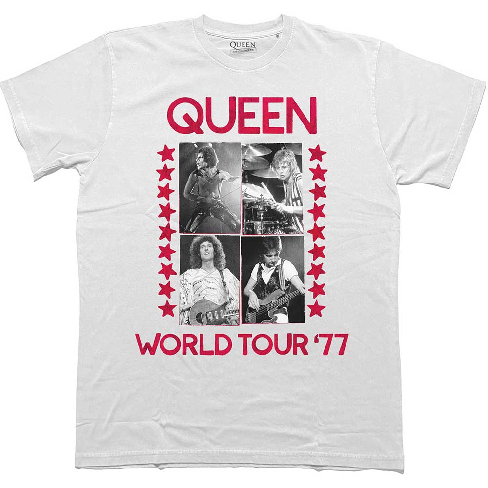 QUEEN Attractive T-Shirt, World Tour 77